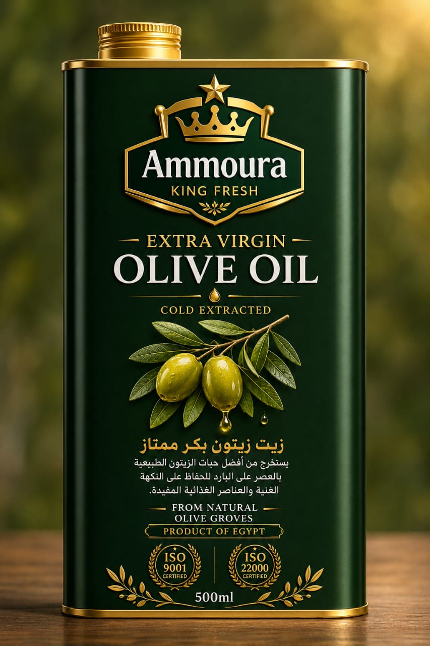 زيت زيتون بكر ممتاز والزيتون